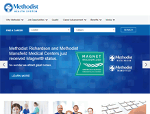 Tablet Screenshot of jobs.methodisthealthsystem.org